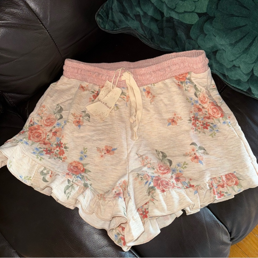 Hem & Thread Floral Lounge Shorts